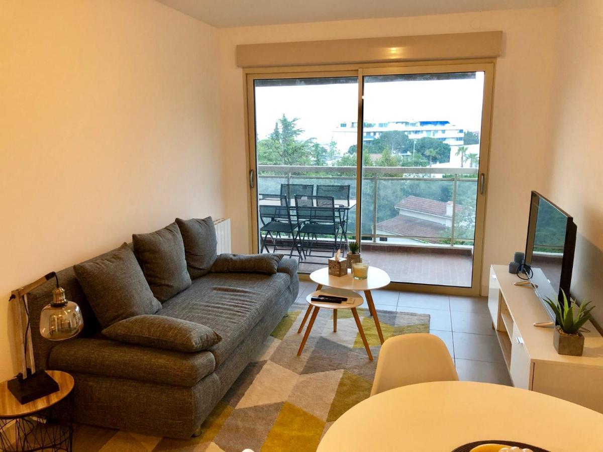 Appartement Neuf, Piscine, Terrasse, Vue Mer. Канны Экстерьер фото